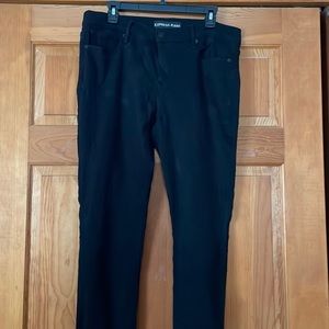 Express black leggings